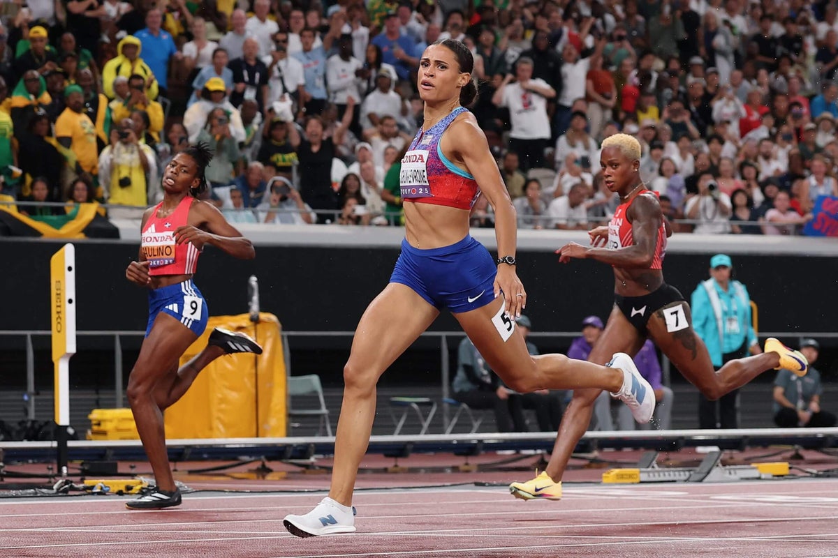 Sydney McLaughlin-Levrone clocks second-best 400m time ever, wins gold at worlds