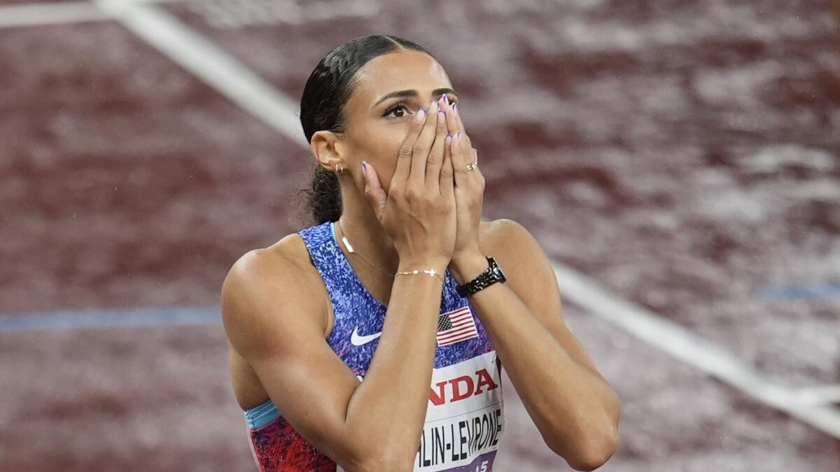 Sydney McLaughlin-Levrone explains how she delivered historic 400 time at worlds meet