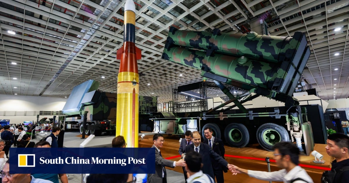 Taiwan flexes defence innovation, US partnerships at arms fair