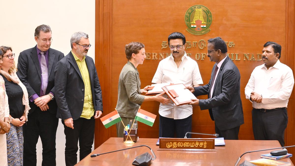 Tamil Nadu inks MoU with France's Centre-Val de Loire