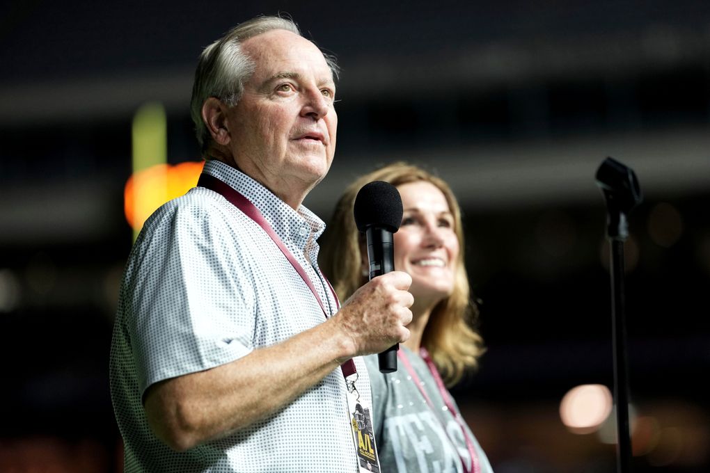 Texas A&M president is stepping down after upheaval over classroom video
