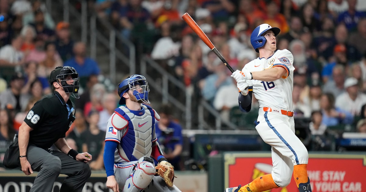 Texas Rangers' crucial series vs. Astros begins with miscue-filled loss