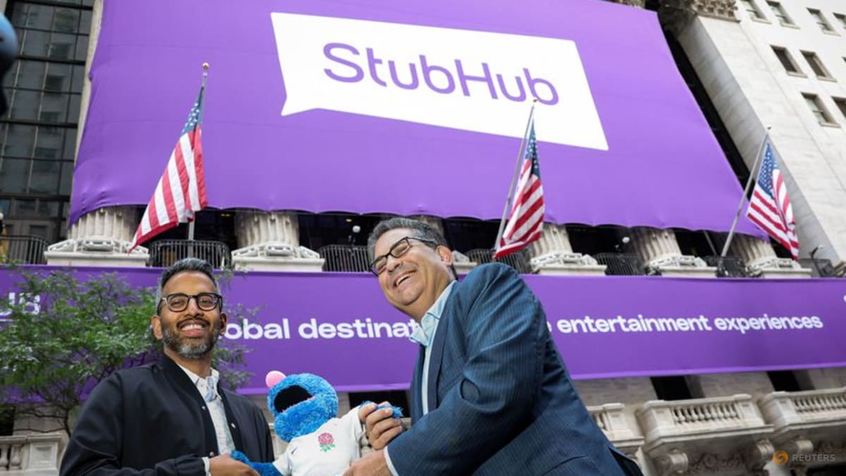 Ticketing platform StubHub valued at $9.3 billion in NYSE debut