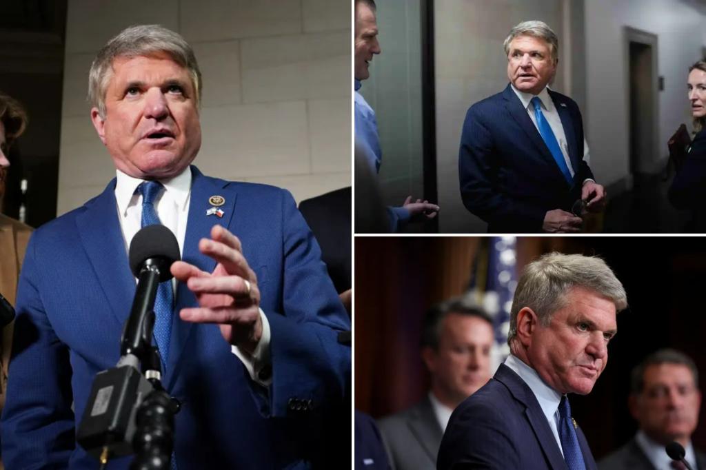 Top GOP foreign-policy Rep. Michael McCaul won't seek re-election --...