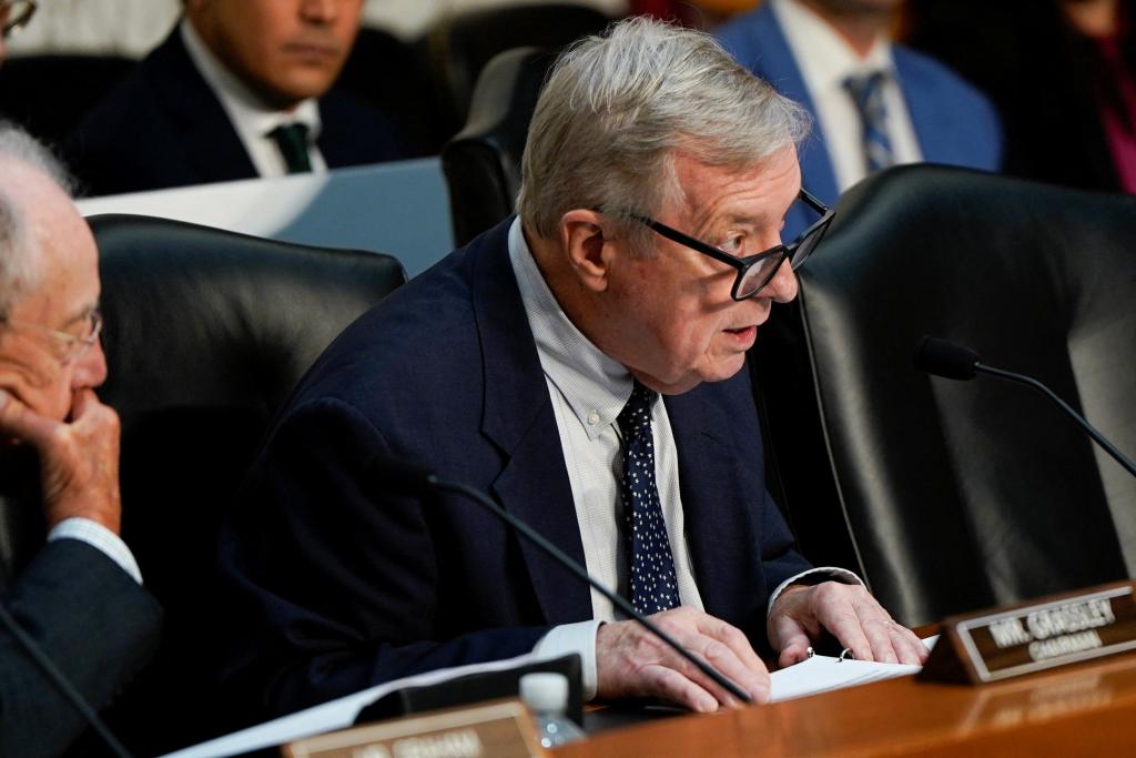 Top Judiciary Democrat Sen. Dick Durbin calls for unity: 'Republicans...