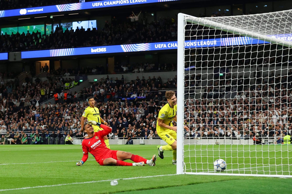 Tottenham 1 Villarreal 0 - How did Spurs score such a bizarre goal on Champions League return?