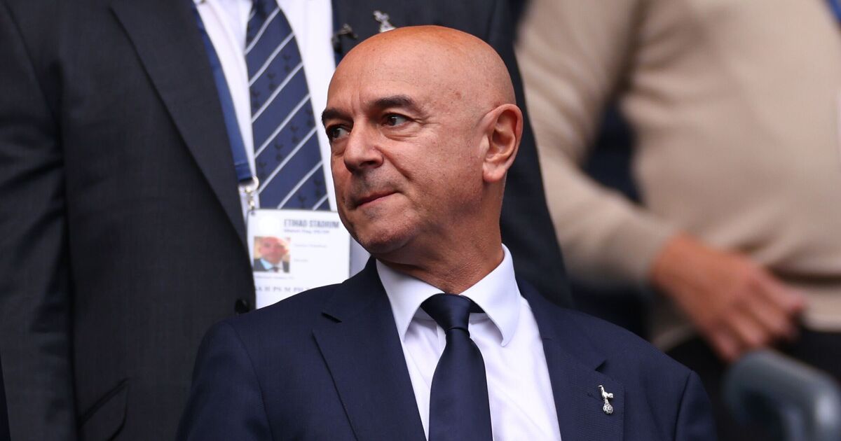 Tottenham chief Daniel Levy negotiating new deal as striker excluded from squad
