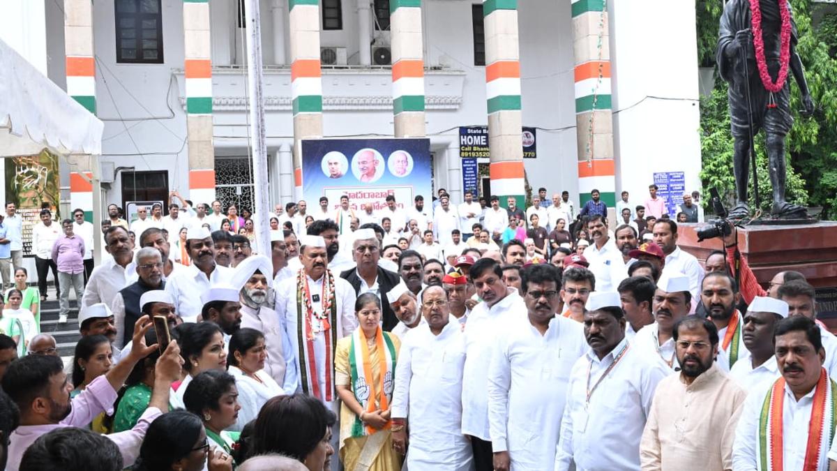 TPCC marks Telangana Merger Day in Hyderabad, slams BJP for celebrating it as 'Liberation Day'
