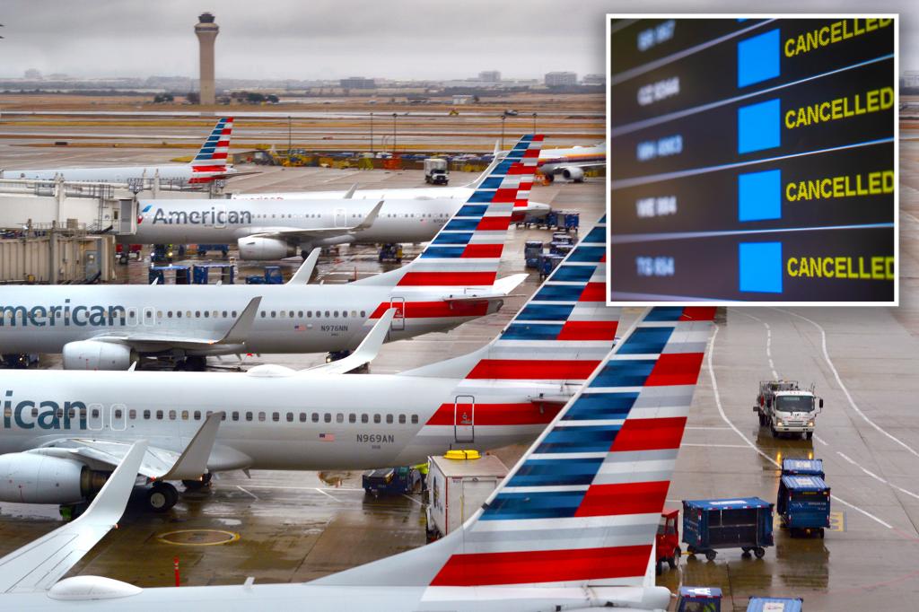 Travel chaos as FAA orders ground stops for two Dallas airports over...