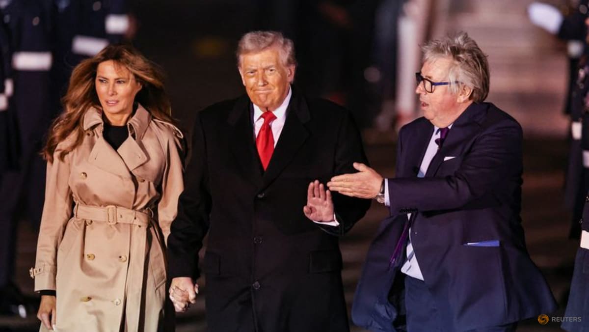 Trump arrives in Britain for second state visit