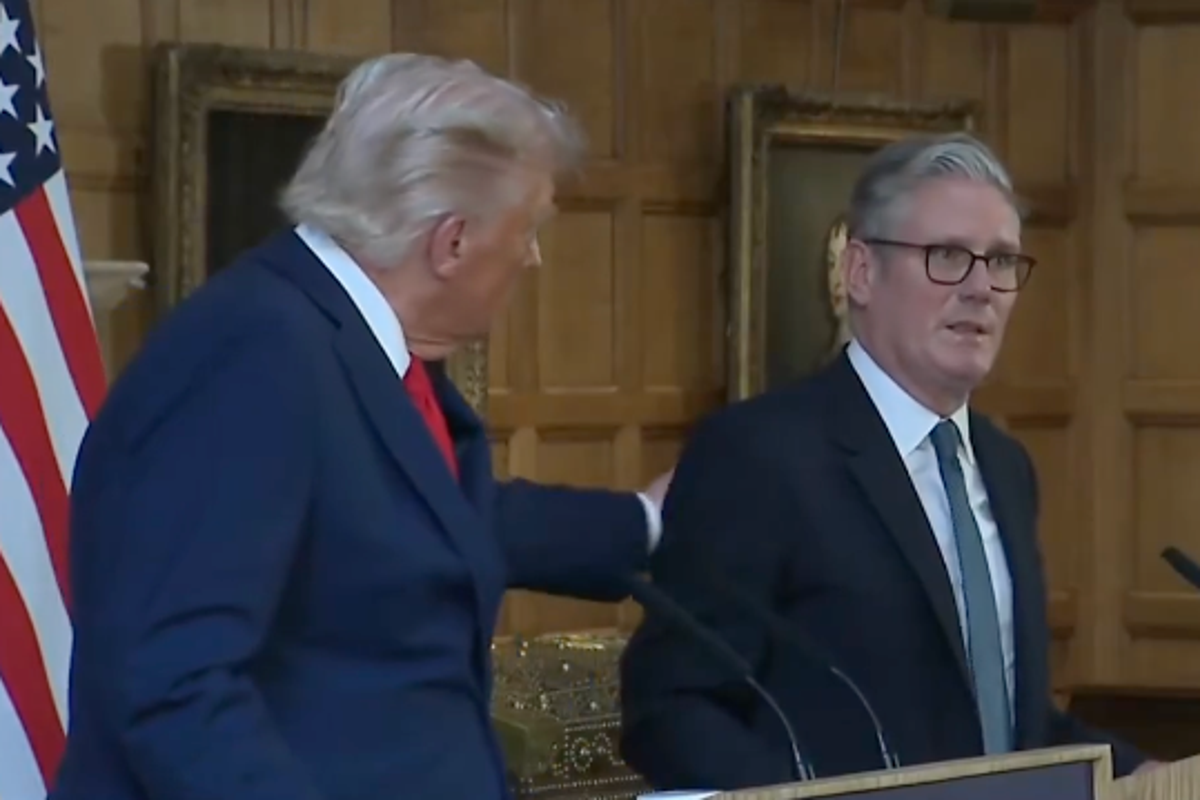 Trump backslaps Starmer as prime minister says Hamas has 'no future' in Palestine