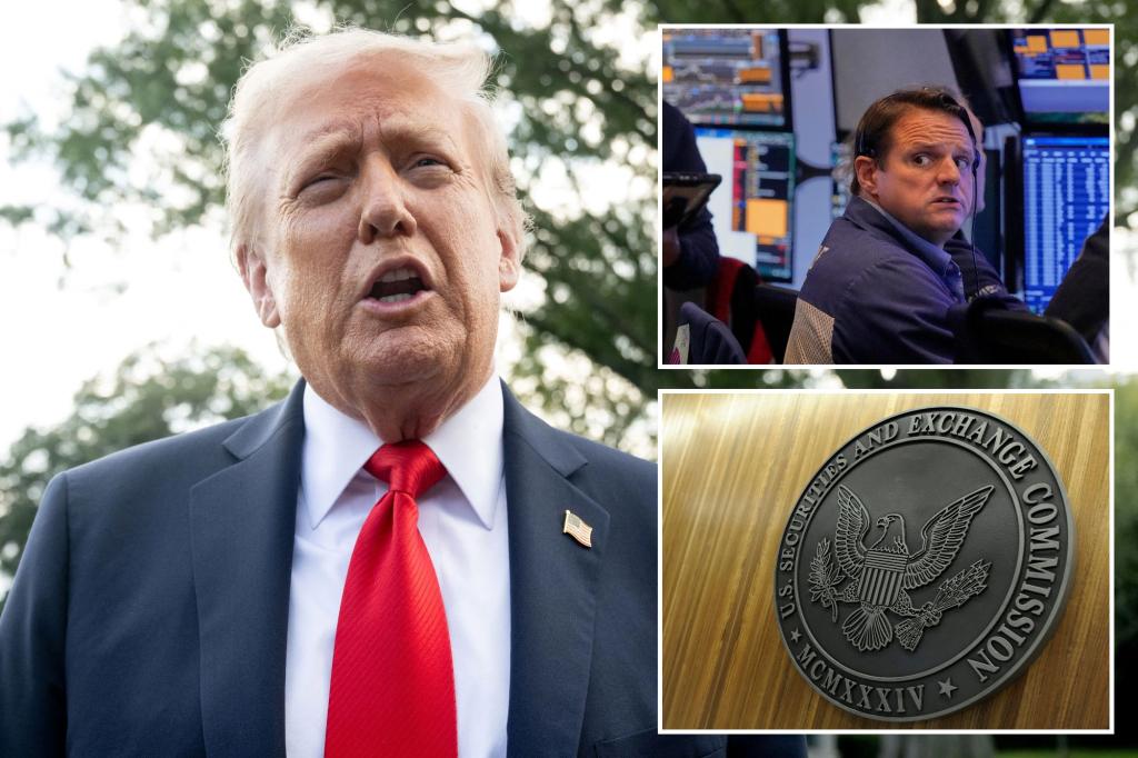 Trump renews controversial idea for axing quarterly reports for...