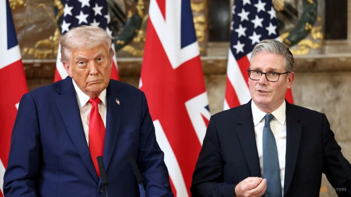 Trump says he disagrees with UK's Starmer on recognition of Palestinian state