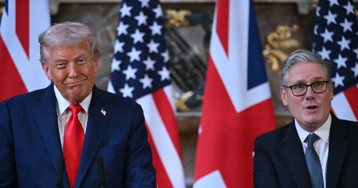 Trump splits with Starmer minutes into major press conference