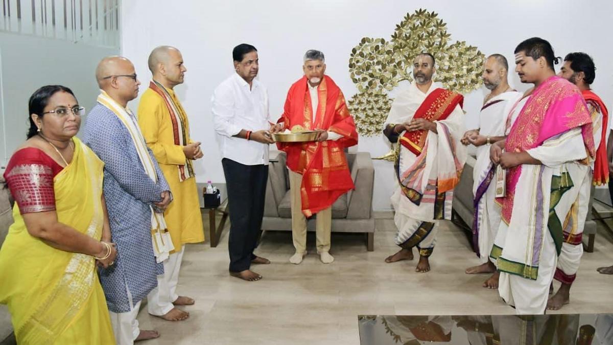 TTD invites Andhra Pradesh Chief Minister Chandrababu Naidu for the annual Brahmotsavams