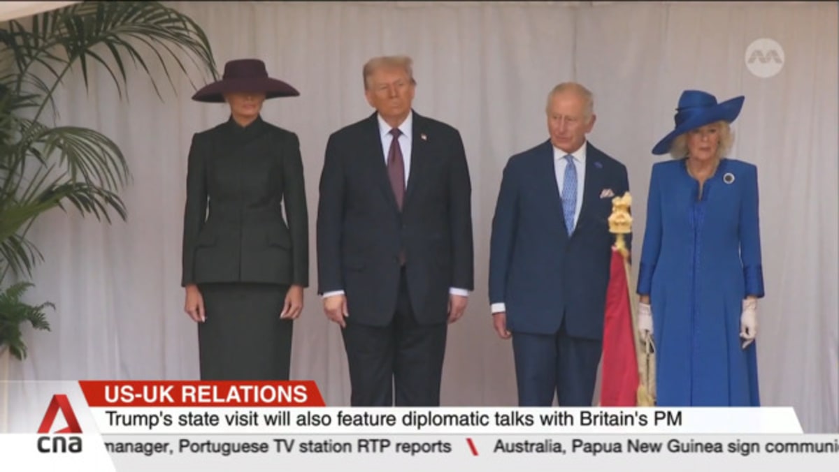 UK greets Trump with largest military ceremonial welcome on his unprecedented second state visit