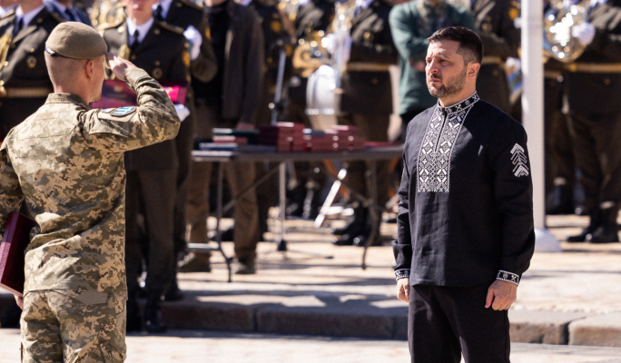 'Ukraine has not yet won, but it has certainly not lost,' Zelensky says on independence day