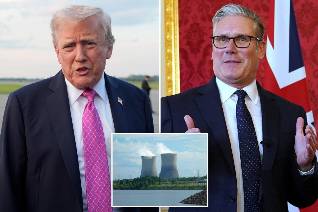US set to sign nuclear power deals with UK during Trump's state visit