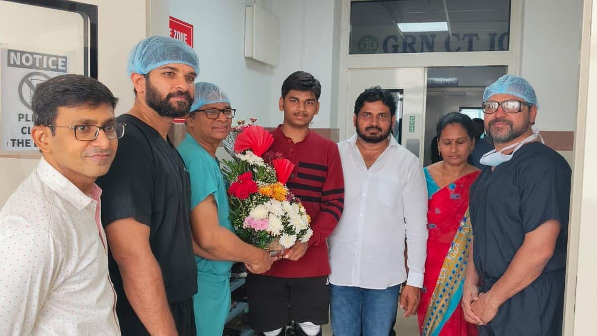 Warangal student implanted with prosthetic limbs at NIMS after losing legs in train accident