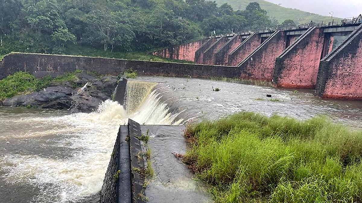 Water level in Mullaperiyar dam stands at 132.80 feet