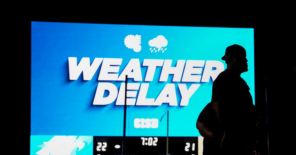 What's the Friday night weather forecast for D-FW's high school football games?