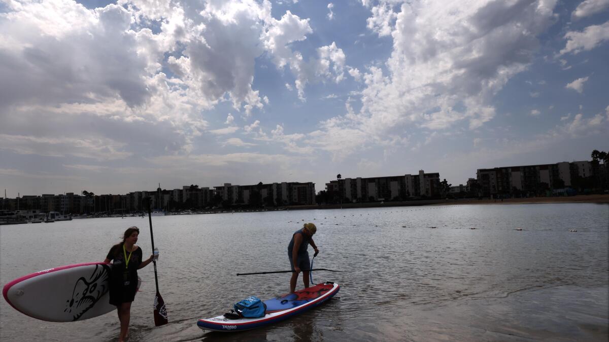 Why is Southern California feeling more like muggy, stormy Florida this week?