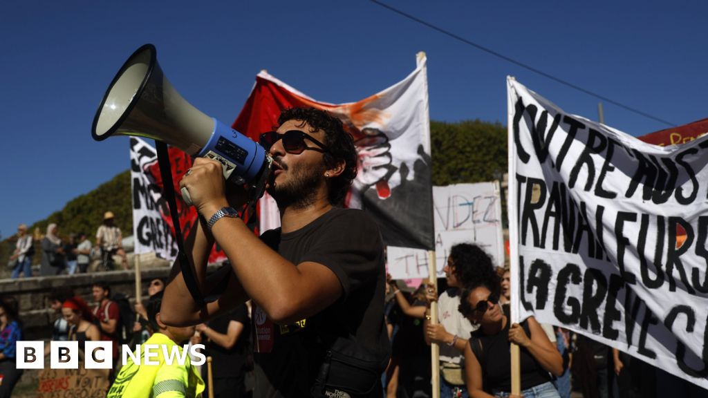 Workers across France strike over budget cut plans