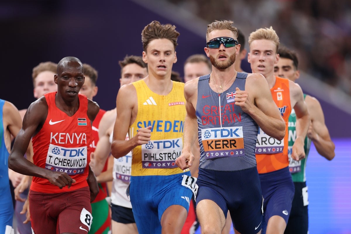 World Athletics Champs live: Kerr goes for 1500m gold after Ingebrigtsen shock