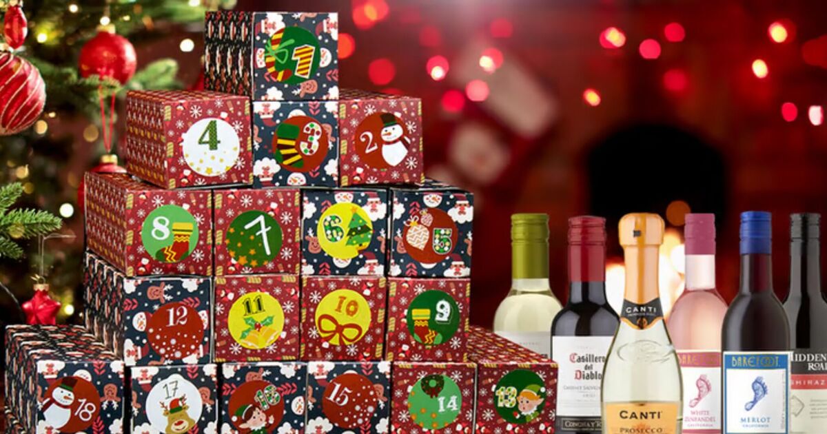 Wowcher's wine Advent calendar gives shoppers up to 69% off this Christmas