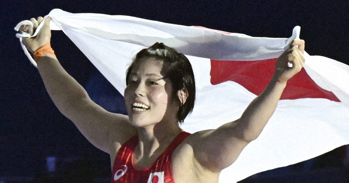 Wrestling: Morikawa wins women's 65 kg for 2nd time at worlds