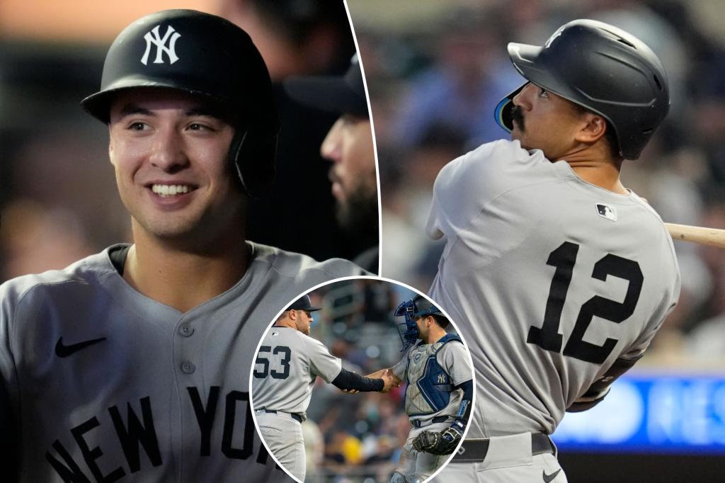 Yankees narrowly avoid epic collapse to win slugfest over Twins