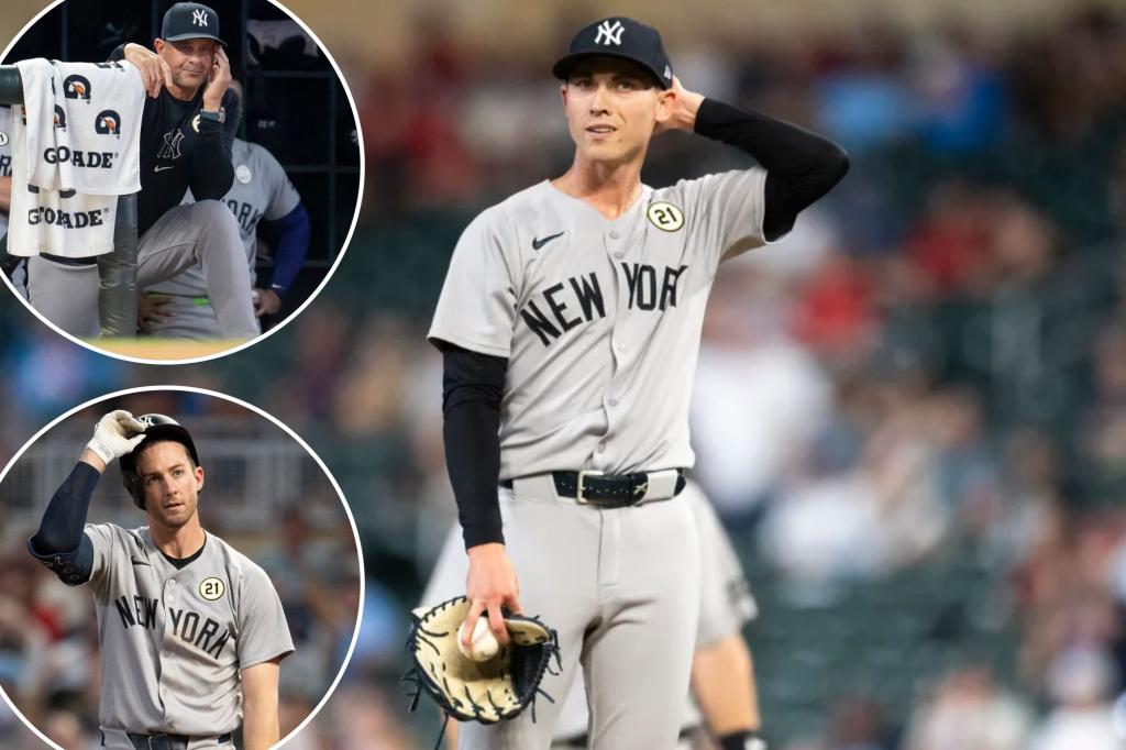 Yankees turn in dud against lowly Twins as AL East hopes slip further...