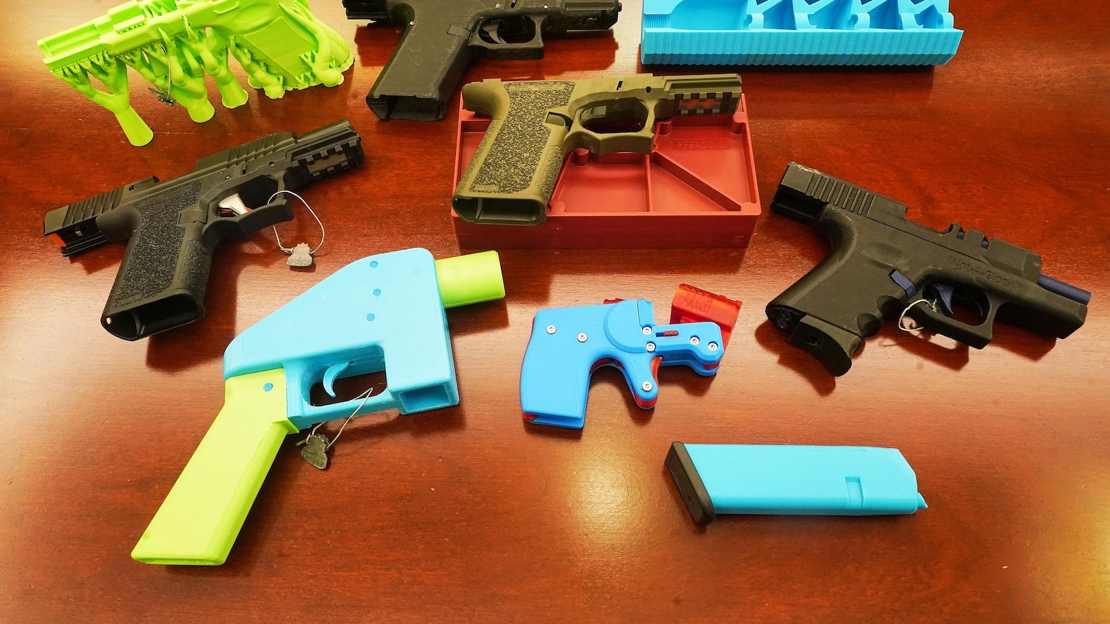 Gun safety advocates warn of a surge in untraceable 3D-printed weapons in the US