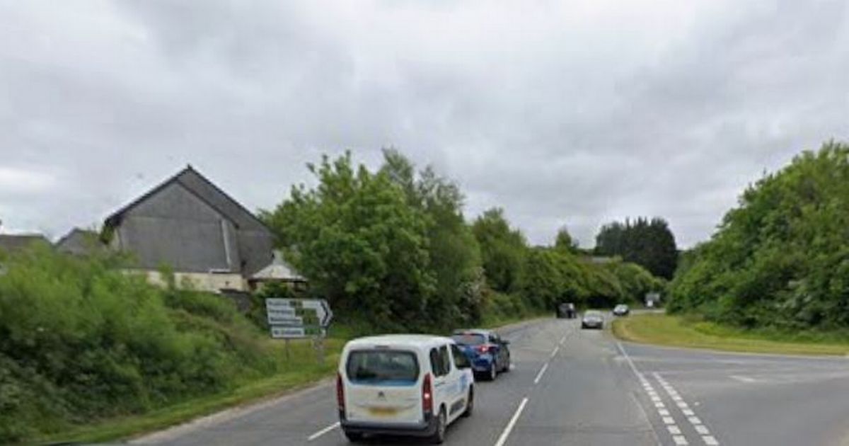 A30 crash sparks rush hour chaos near service station