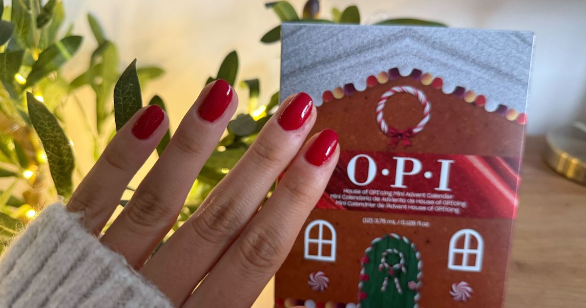 'I opened an advent calendar and it took just 10 mins to get a salon manicure' - The Mirror