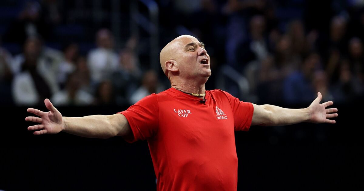 Inside Agassi's life with new jobs and the four people that attended his wedding