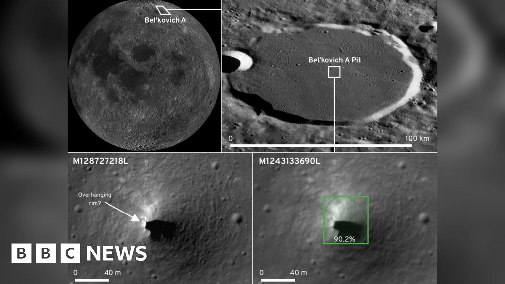 AI used by Kent student to find possible cave entrances on Moon