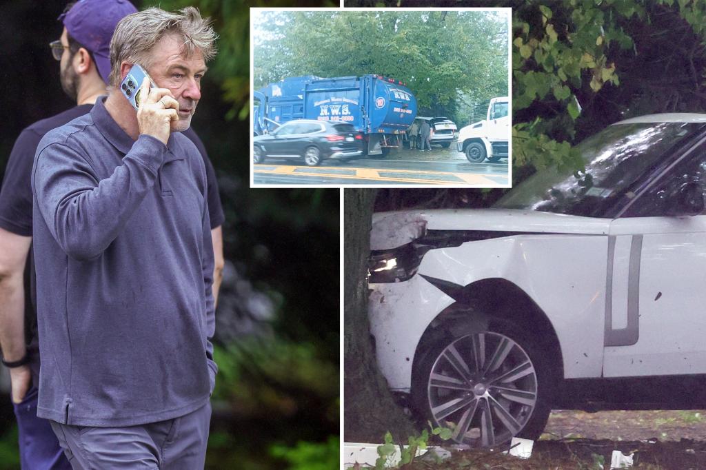 Alec Baldwin blames garbage truck 'size of a whale' and 'big fat...