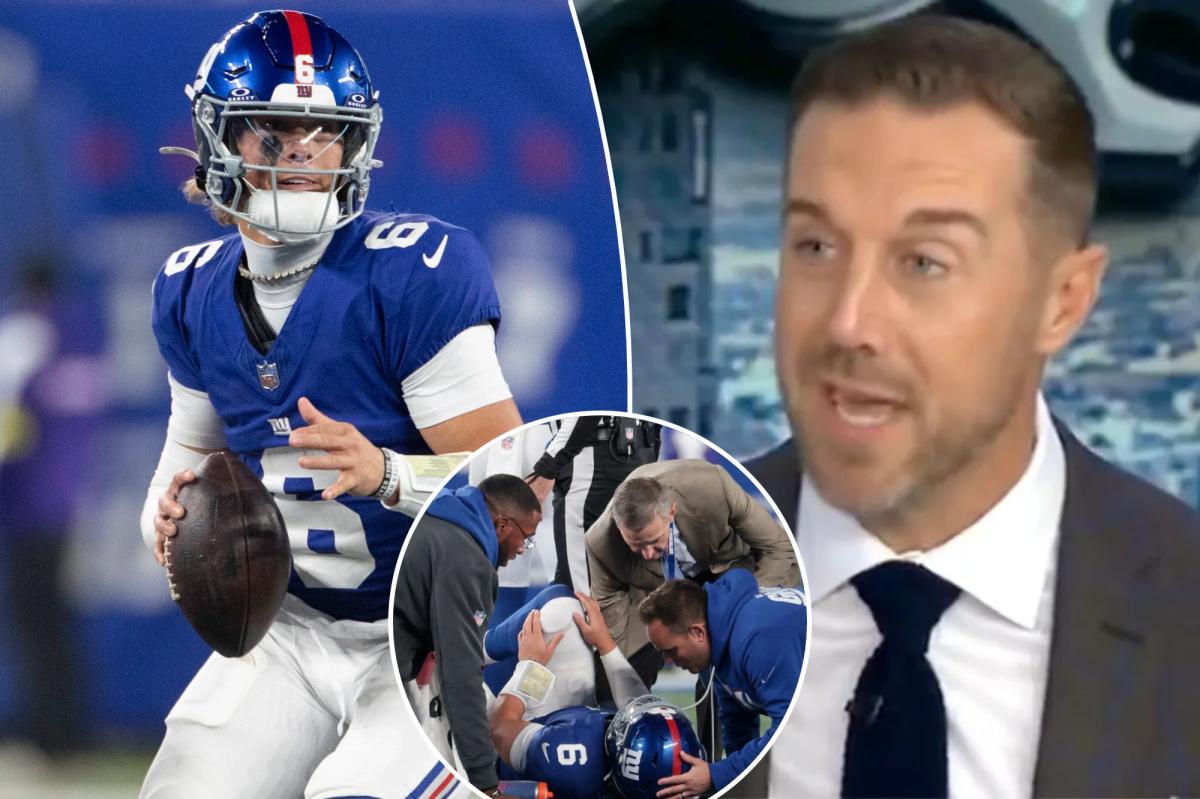 ESPN's Alex Smith rips Giants' 'recess ball' as major Jaxson Dart...