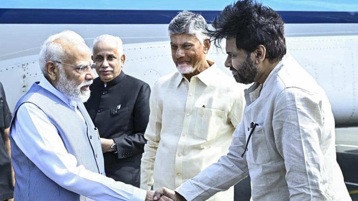 Andhra Pradesh Deputy CM Pawan Kalyan and IT Minister Lokesh heap praise on Prime Minister Modi