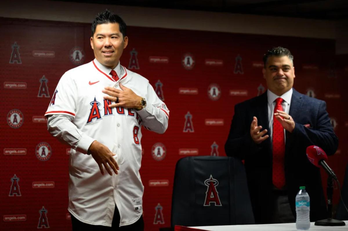 The telling reason behind Angels manager Kurt Suzuki's unorthodox...