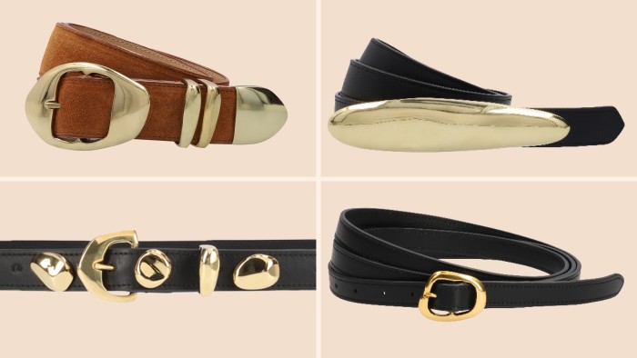 Freshen up your autumn look with a belt