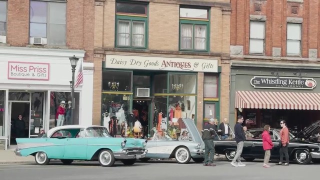 A local annual car show brings the community back in time with more than 500 cars participating