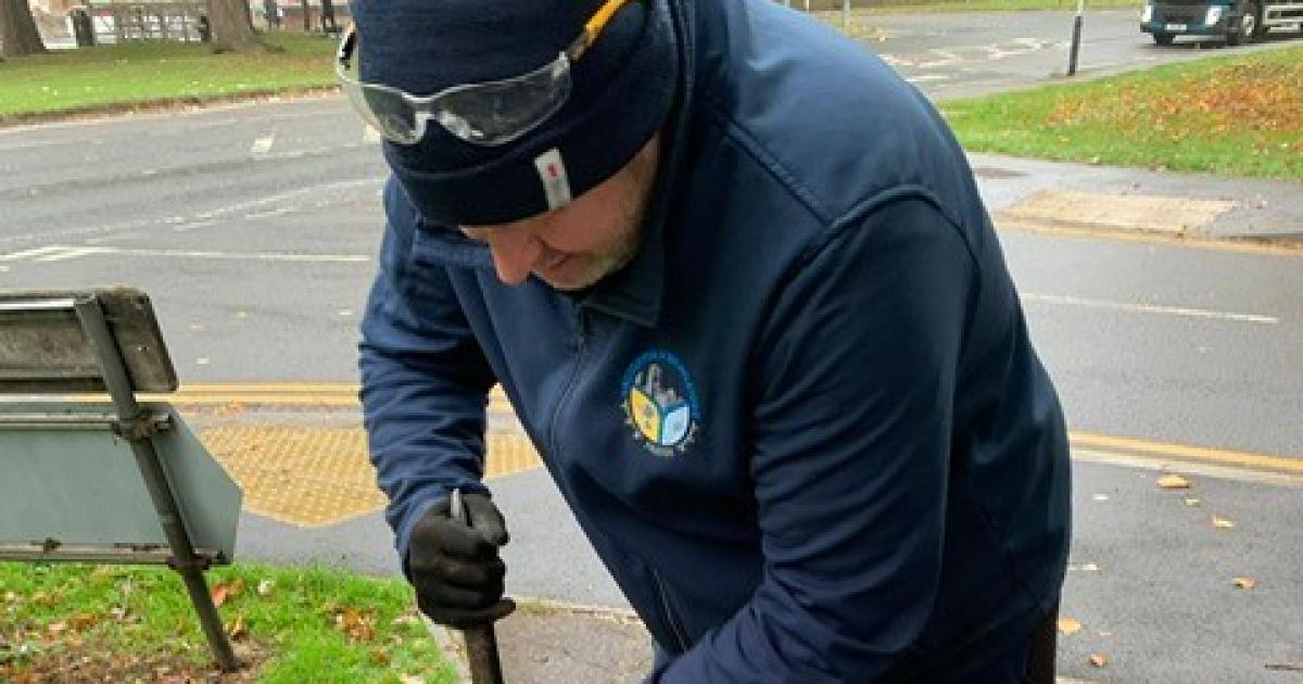 Barriers installed on key path in vehicle crackdown