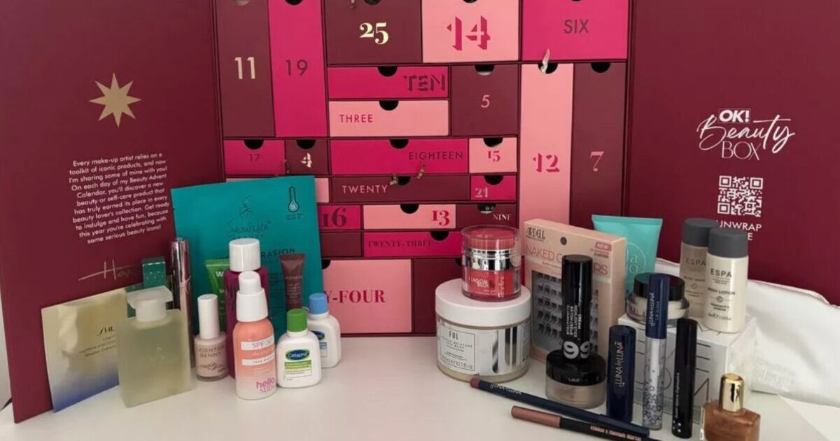 I'm a beauty expert and this Advent calendar is the best I've seen under £100