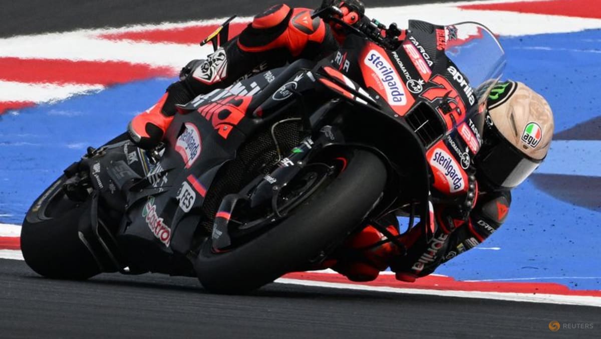 Aprilia's Bezzecchi breaks lap record to clinch pole at Indonesian MotoGP