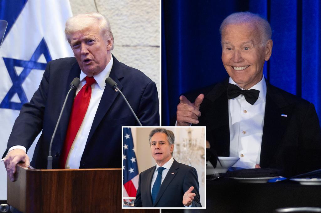 Biden, Blinken take credit for groundwork behind Trump's Gaza...