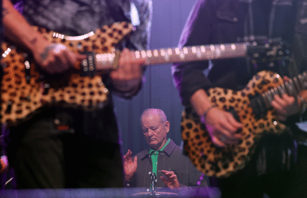 Bill Murray not joking with Blood Brothers: 'This band is made up of all-stars'