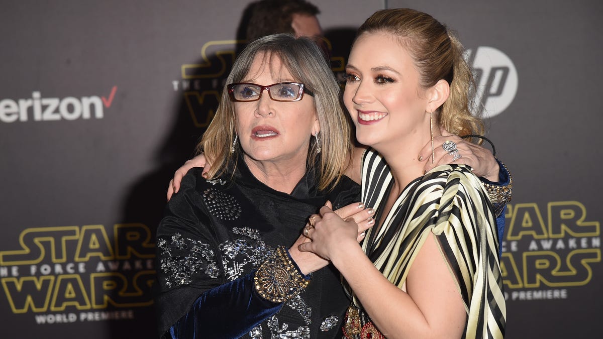 Billie Lourd unpacks 'weird' feelings of grief on late mom Carrie Fisher's birthday