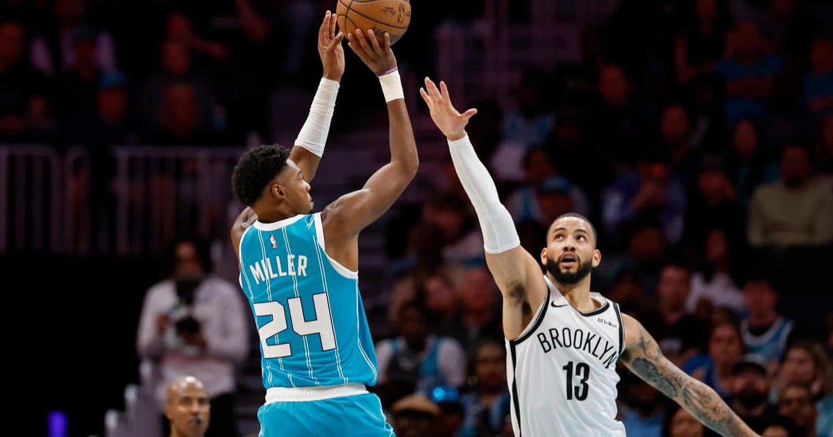 Brandon Miller scores 25 in return as Hornets beat Nets 136-117 in season opener
